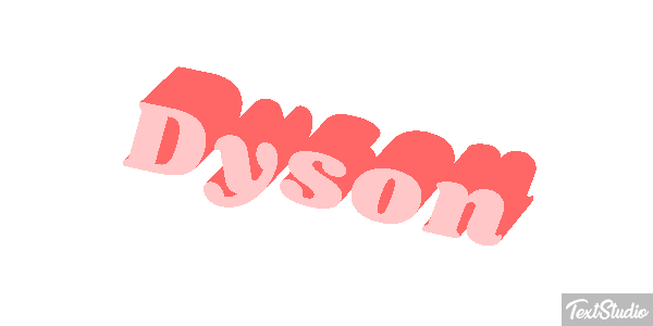 Dyson Текстовый эффект