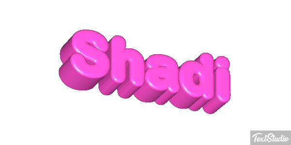 Shadi Текстовый эффект