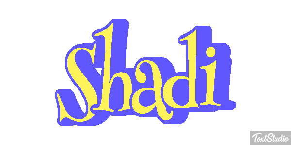 Shadi Текстовый эффект