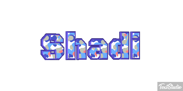 Shadi Текстовый эффект
