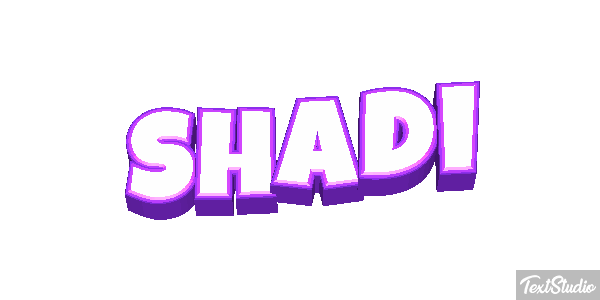 Shadi Текстовый эффект