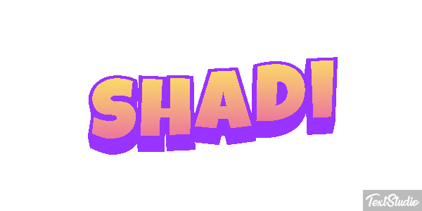 Shadi Текстовый эффект