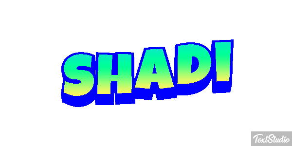Shadi Текстовый эффект