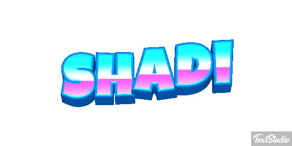 Shadi Текстовый эффект
