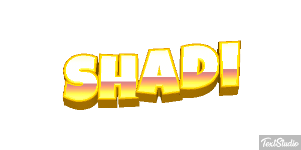 Shadi Текстовый эффект