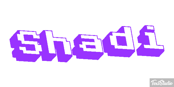 Shadi Текстовый эффект
