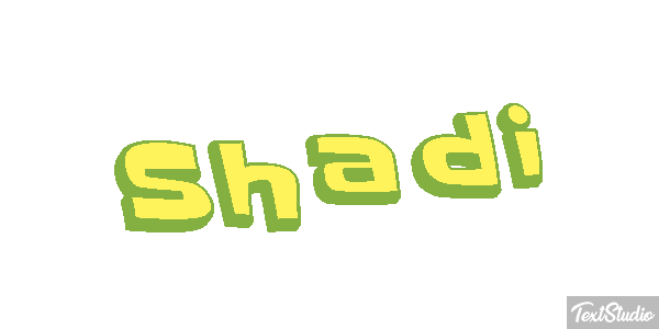 Shadi Текстовый эффект