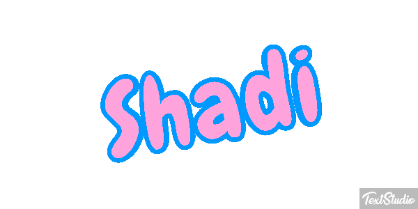 Shadi Текстовый эффект