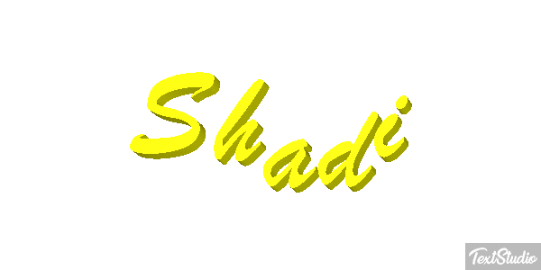 Shadi Текстовый эффект