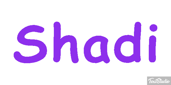 Shadi Текстовый эффект