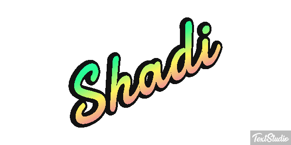 Shadi Текстовый эффект