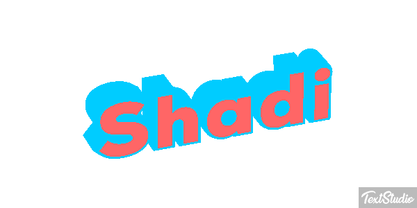 Shadi Текстовый эффект