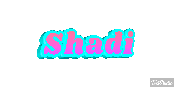 Shadi Текстовый эффект