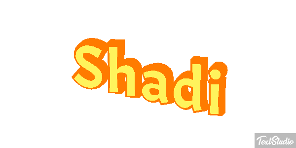 Shadi Текстовый эффект