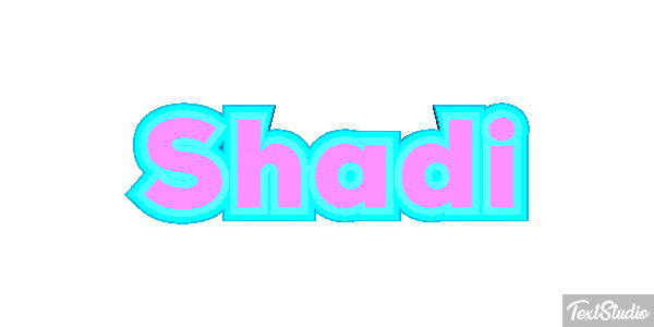 Shadi Текстовый эффект