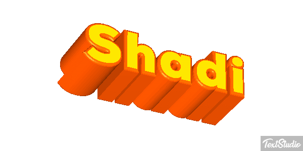 Shadi Текстовый эффект