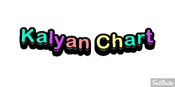 Kalyan Chart Efeito do texto