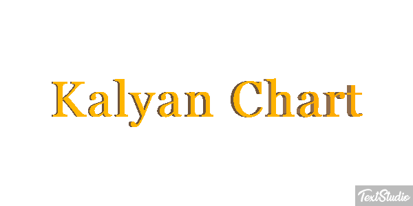 Kalyan Chart Efeito do texto