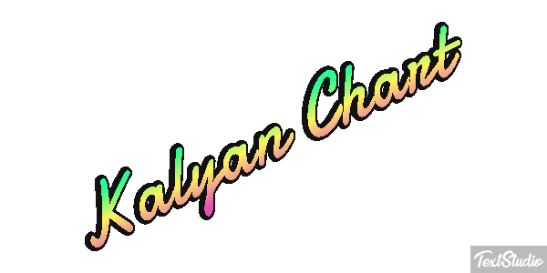 Kalyan Chart Efeito do texto