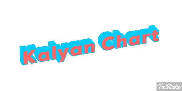Kalyan Chart Efeito do texto