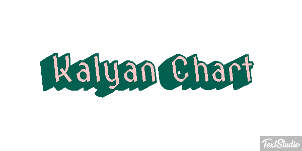Kalyan Chart Efeito do texto