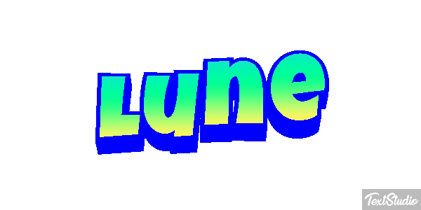 Lune Effet de texte