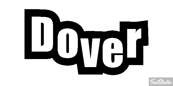 Dover Efecto de texto