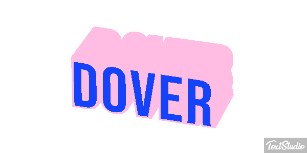Dover Efecto de texto