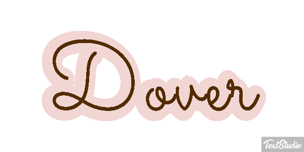 Dover Efecto de texto