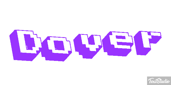 Dover Efecto de texto