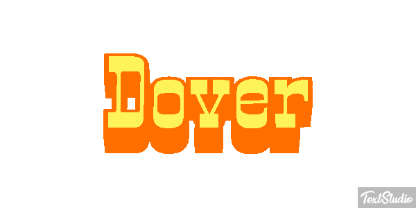 Dover Efecto de texto