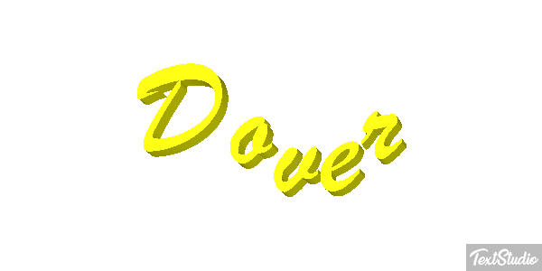 Dover Efecto de texto