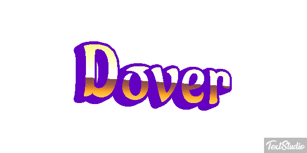Dover Efecto de texto