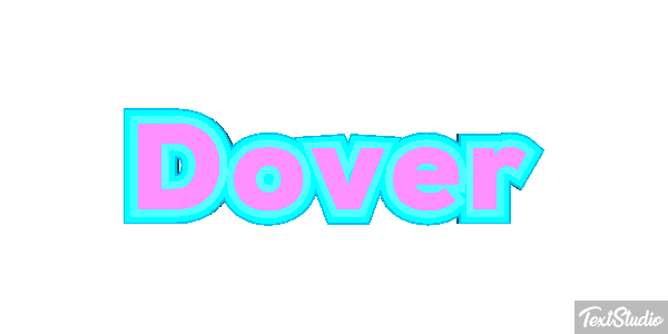 Dover Efecto de texto