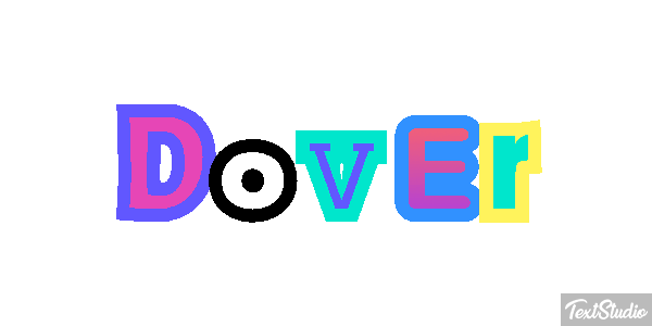 Dover Efecto de texto