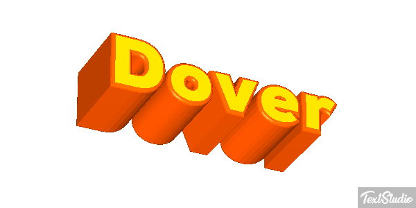 Dover Efecto de texto