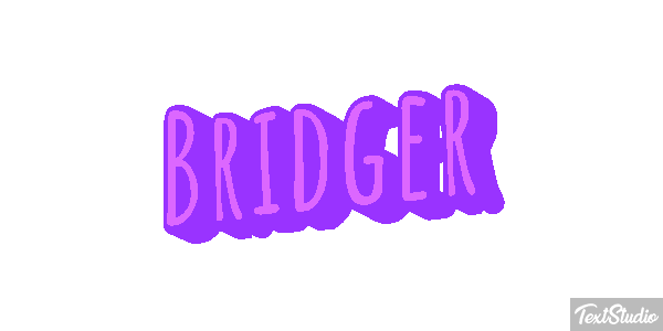 Bridger Efeito do texto