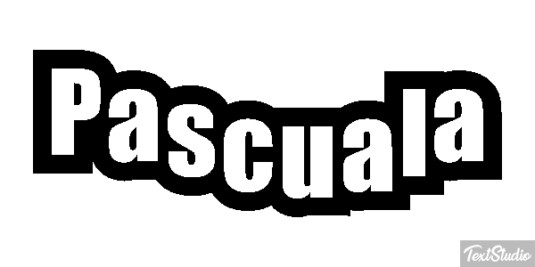 Pascuala Efecto de texto