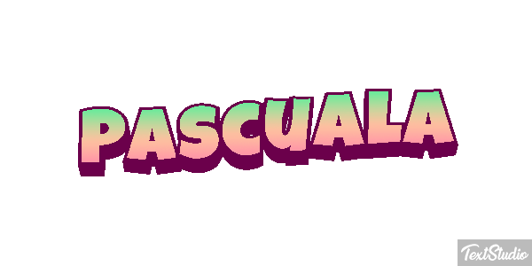 Pascuala Efecto de texto