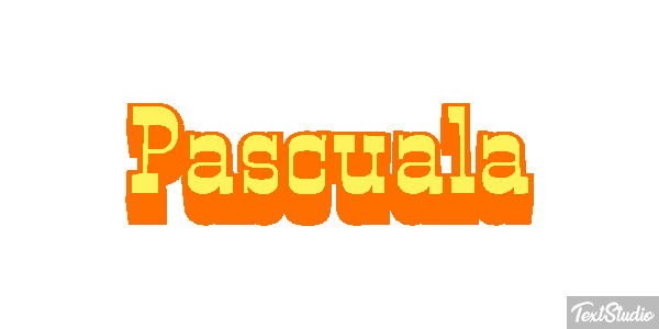 Pascuala Efecto de texto
