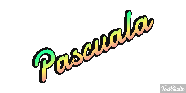 Pascuala Efecto de texto
