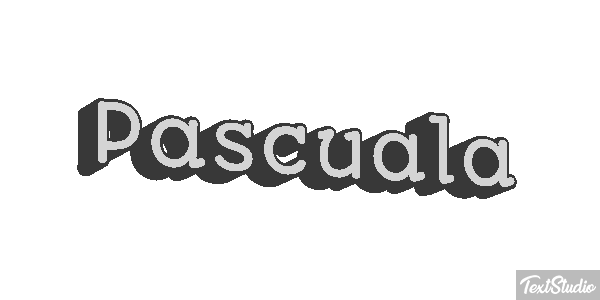 Pascuala Efecto de texto