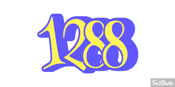 1288 Text effect