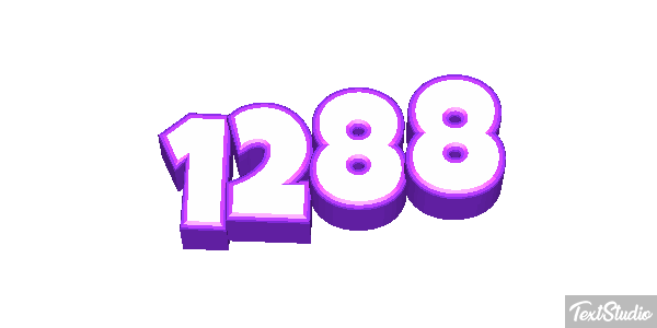 1288 Text effect