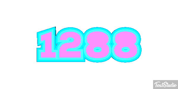 1288 Text effect