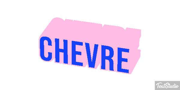 Chèvre Effet de texte