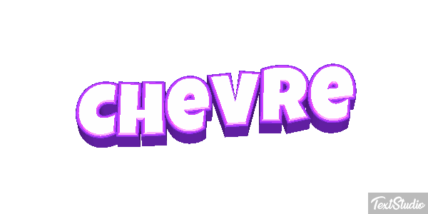 Chèvre Effet de texte