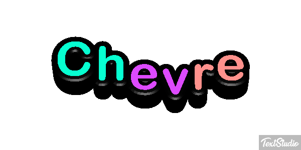 Chèvre Effet de texte