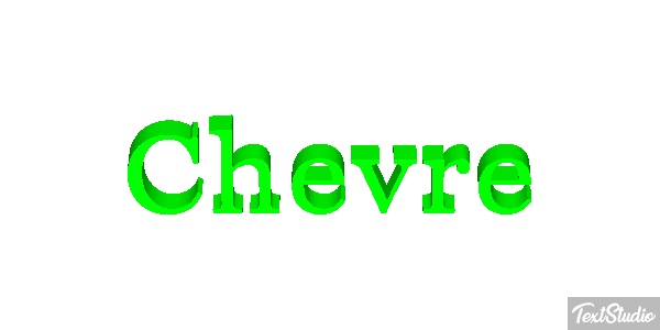 Chèvre Effet de texte