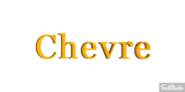 Chèvre Effet de texte